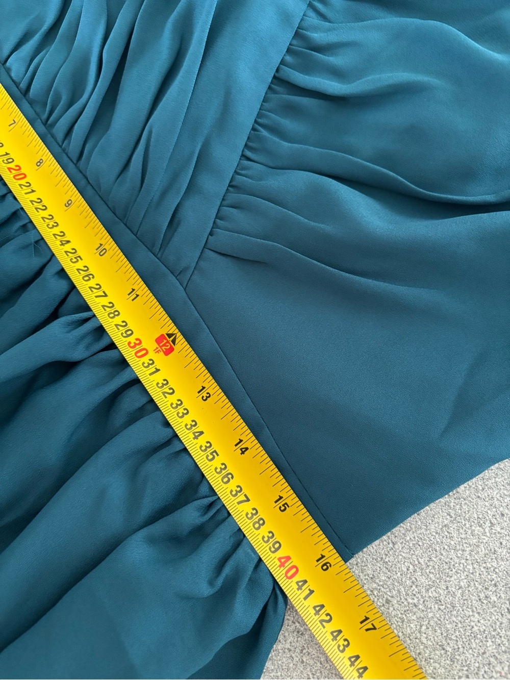 NWT Chi Chi London Teal Convertible Maxi Dress US 10 Wedding Guest Bridesmaid - Picture 13 of 14